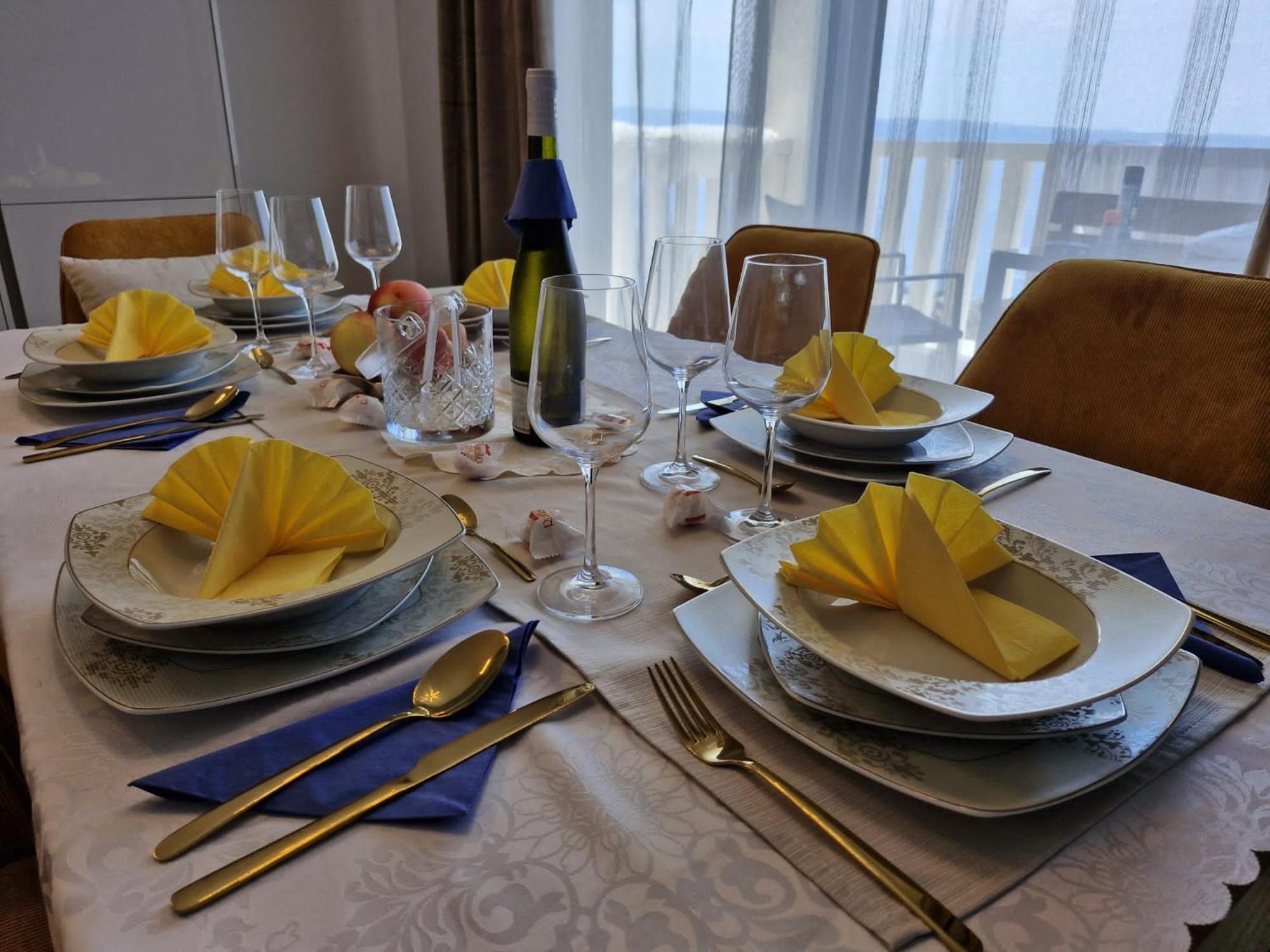 Sea View Luxury Apart Hotel Villa Conte With Swiming Pool And Romantic Spa Podstrana Zewnętrze zdjęcie
